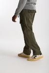 Pantalone Cotone fermo verde militare men White sand - 1
