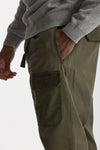 Pantalone Cotone fermo verde militare men White sand - 6