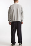 Felpa polo in cotone grigio men Woc - 3