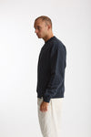 Felpa girocollo in cotone blu men Woc - 2