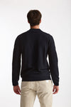 Maglia polo in lana blu men Zanone - 3