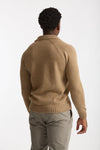 Maglia polo in lana cammello men Zanone - 3
