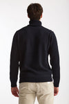 Dolcevita in lana blu men Zanone - 3