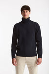 Dolcevita in lana blu men Zanone - 1