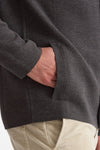 Cardigan in lana grigio men Zanone - 5